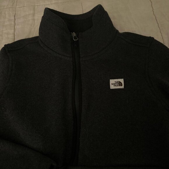 Black North Face Quarter Zip - Picture 2 of 6